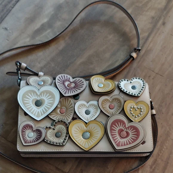 Coach Hayden Foldover Crossbody Clutch Bag - Picture 1 of 11